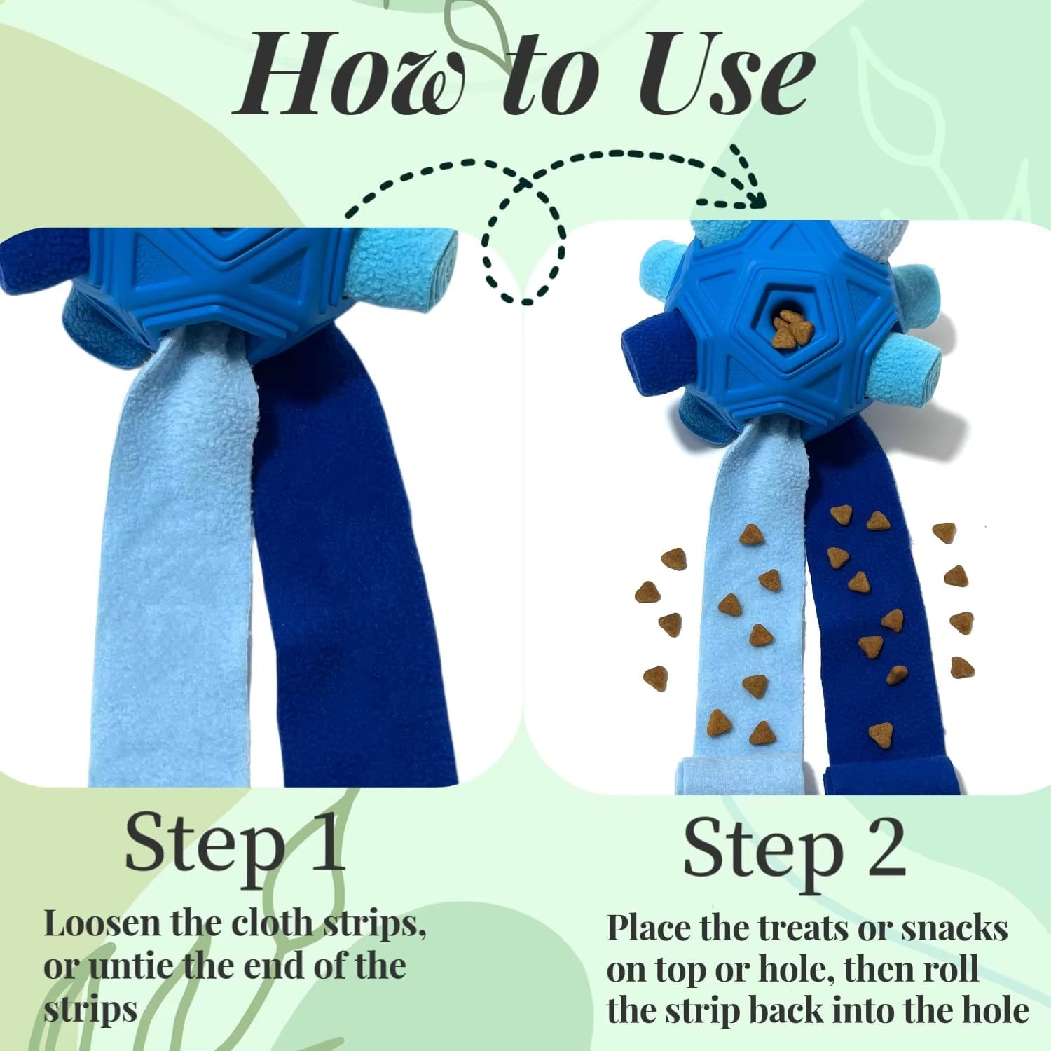 Unbreakable Snuffle Ball for Dogs - Interactive Foraging Toy and Slow Feeder Treat Dispenser